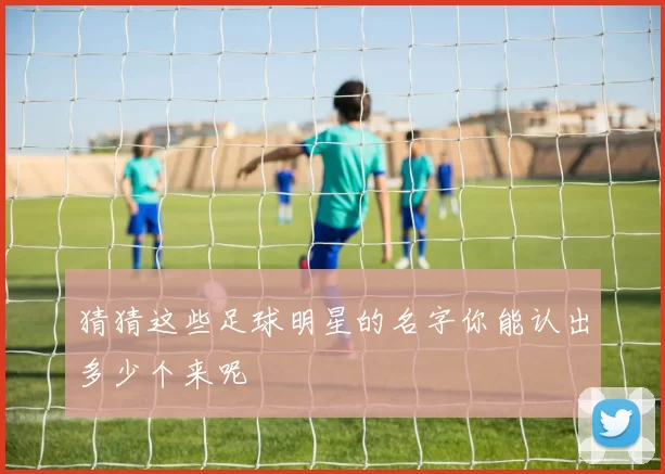 猜猜这些足球明星的名字你能认出多少个来呢