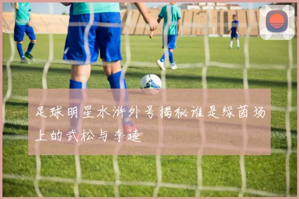 足球明星水浒外号揭秘谁是绿茵场上的武松与李逵