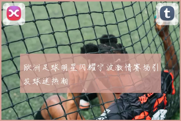 欧洲足球明星闪耀宁波激情赛场引发球迷热潮